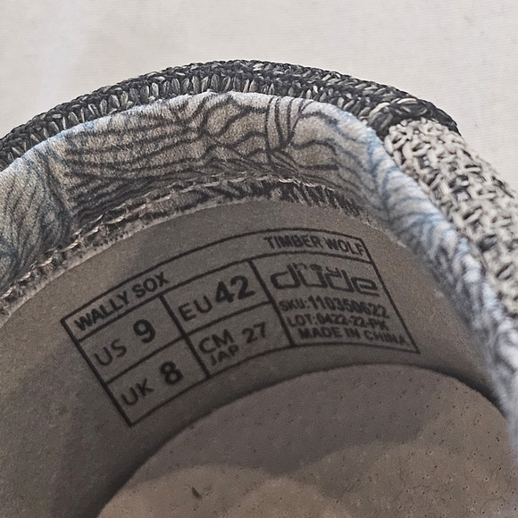 Hey Dude Wally Sox Men's Casual Shoes, Timber Wolf 9M - Picture 5 of 6